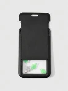 Kawaii 1. 高性价比、甜美卡通、精致时尚、百搭多色皮革立体仿真切片，填充棉花的苹果树脂圆珠，闪亮水钻，半透明樱桃，绿叶，波点，爱心蝴蝶结，黑色亚克力滑动卡套，校园卡套，明星卡套，名片套，交通卡套，DIY钥匙扣配件，包包挂件，适合上班族、追星族、学生派对、日常佩戴、节日礼物 - 多色-148 - 查看 11