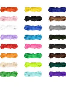Handmade DIY Weaving: Christmas Tree Weaving, Lanyard Keychain Weaving, Bracelet Weaving, Clothesline - Multicolor - View 4