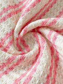 SHEIN Playful Pals Bộ 2 món áo croptop dệt kim gân cổ trái tay ngắn và không tay cơ bản cho bé gái, thích hợp cho mùa xuân/hè. - Nhiều màu - Xem 6