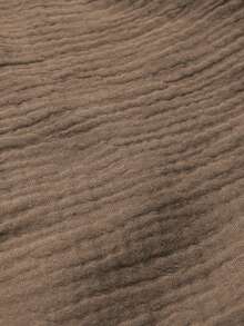 Zayélia 女士抽绳宽松阔腿军绿色裤子 - 鏽棕色 - 查看 6