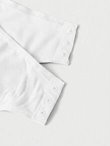 FeverCity Men's Sexy Mesh Patchwork Jumpsuit - White - View 6