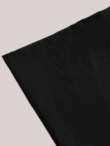 Veilyse 1 Quần legging cạp cao bóng mượt, mềm mại, độ đàn hồi cao dành cho nữ làm quà tặng Giáng sinh - màu đen - Xem 3