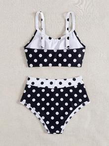 Swim Lushoire Bộ 2 món bikini hở vai, nhiều màu sắc, kiểu dáng casual, thích hợp cho nữ, thích hợp đi dự tiệc hoặc đi biển. - Nhiều màu - Xem 2
