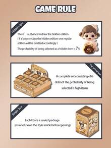POKOJA LAND Bakery Themed Cute Blind Box(Non-Plush Filling) - Tide play blind box - View 5
