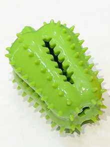 PETSIN 1 Quả bóng nhỏ hình giọt tiêu bằng chất liệu TPR, đồ chơi cho chó gặm, bàn chải đánh răng, đồ chơi đánh hơi cho thú cưng, đồ chơi giúp chó tự giải trí và thư giãn. - Nhiều màu - Xem 11