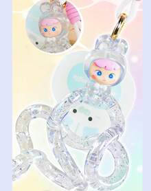 tangle Cute Animal Fidget Blind Box Collectible Sensory Keychain For Kawaii Desk Stress Relief Gift Random Style Collect All 6 - Multicolor - View 5