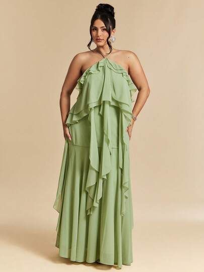 Plus Green Dresses | Fashion Plus Green Dresses | SHEIN USA