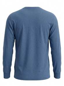 Sportswear Club Men's Long Sleeve Shirt Court Blue - Blue - View 2
