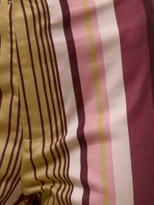 MUSERA Quần lửng cạp thấp ôm sát kẻ sọc, thích hợp mặc trong các dịp hè, xuân, gợi cảm, dễ thương, đi nghỉ mát, du lịch, đi chơi, Ibiza, thanh lịch, ngắm hoàng hôn. - Nhiều màu - Xem 5