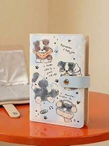 Zazumi New Style Cute Cartoon Money Saving Book, Lovely Savings Album Storage Book With High Appearance Value, Creative Dollars & RMB Savings Tracker Notebook, Fashion Lucky Rich Design Money Organizer, Portable Reusable Savings Planner For Cash Budgeting, Adorable Cartoon Dog Pattern Saving Log Book For Students Adults, Perfect Money Storage Album For Daily Pocket Money Budget Management, Ideal Financial Planning Gift For Students - multicolor - View 5