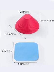 Multifunctional Rubber Bottle Opener Pad, Round Non-Slip Can Opener, 1pc/3pcs - View 5