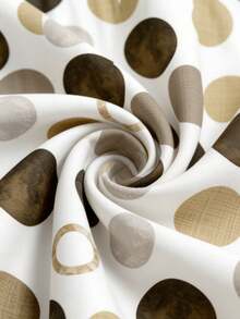 SHEIN Clasi Phong cách giản dị, tối giản, bohemian, thanh lịch, retro, họa tiết tròn in, phù hợp cho các lễ hội âm nhạc, trang phục đi biển, trang phục nghỉ mát, trang phục mùa hè cho nữ, áo liền quần nữ. - Nhiều màu - Xem 5