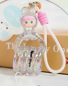 tangle Cute Animal Fidget Blind Box Collectible Sensory Keychain For Kawaii Desk Stress Relief Gift Random Style Collect All 6 - Multicolor - View 12
