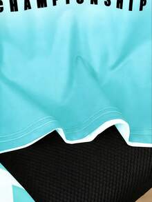 SHEIN Set de 2 piezas Ropa deportiva y casual para niños con estampado de letras americanas - Multicolor - Ver 8