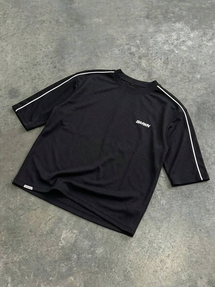 SUMWON Oversized Tee Back Statement Print