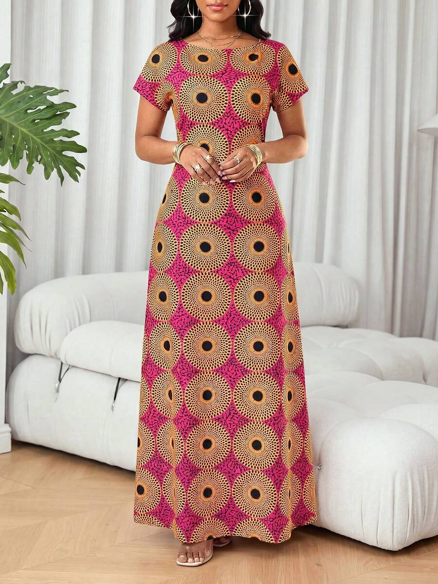 SHEIN Lady Váy dự tiệc cho nữ, váy đi nghỉ mát - Nhiều màu - Xem 1