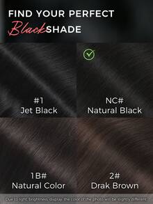 Clip In Hair Bangs Human Hair, NC# Natural Black Fringe With Temples, Natural Fake Bangs Extensions, Invisible & Easy To Install, Premium Real Hair, Perfect For Women Daily Wear And Face‑Shape Modification - Natural Black - View 10