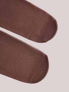 1 cặp quần bó 20D Body Sculpt Comfort Sheer cho nữ, quần bó mềm màu nâu cà phê - Cà phê nâu - Xem 5