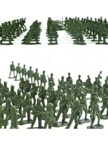 12 Different Plastic Toy Soldier Villain Military Model Sets - Soldiers - Army - Random Styles Upon Shipment. - Multicolor - View 6