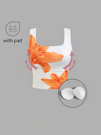 EgrlEra Women's Sexy Minimalist Hottie Graphic Print Slim Fit Camisole