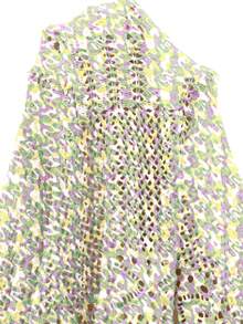 Breezaya Áo khoác cardigan nữ mỏng nhẹ, in họa tiết tie-dye, kiểu dáng gợi cảm cho kỳ nghỉ biển, thích hợp cho mùa xuân/hè/thu. - Nhiều màu - Xem 6