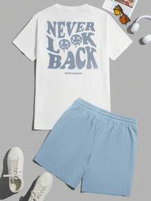 Blue and White