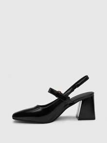 CUCCOO BIZCHIC Women's Fashion High Heel Shoes - Black - View 6
