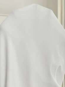 SHEIN 孕妇夏季纯色百搭修身吊带背心 - 白色 - 查看 7