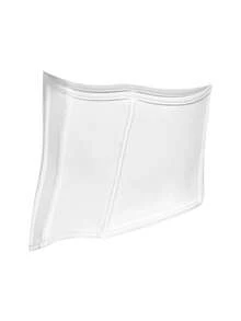 EasyFave 1pc Black Corset Waist Belt, Suitable For Daily Wear - Black and White - View 6