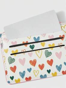 ROMWE Kawaii One Pack, Rice Bottom Colored Love Pattern Card Bag. - Multicolor 4 - View 3