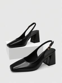CUCCOO BIZCHIC Giày cao gót thời trang nữ - màu đen - Xem 3