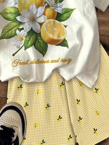 Bộ áo thun đồng phục cho bé gái tuổi teen - Nhiều màu - Xem 6