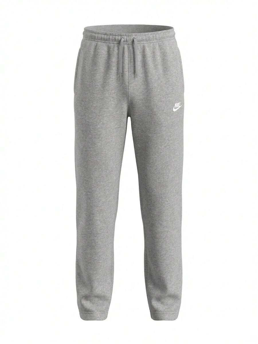 Club Men's Open-Hem Trousers Grey - Grey - View 1