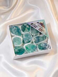 Cirelle Natural Raw Calcite Crystal Stones Set - Rough Healing Crystals For Meditation, Reiki & Home Decor - Multicolor - View 2