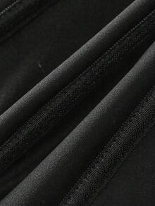 EasyFave 1pc Black Corset Waist Belt, Suitable For Daily Wear - Black and White - View 11
