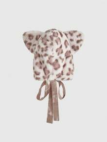ROMWE Avant Kawaii Plush Leopard Print Cosplay Halloween Party Funny Sexy Leopard 6pcs Set - Multicolor - View 8