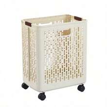 Giỏ đựng quần áo bẩn gấp gọn - 1 Thùng đựng quần áo bẩn hình chữ nhật cổ điển có tay cầm, thích hợp trang trí nhà cửa, phòng ngủ, phòng tắm và ký túc xá. - Nhiều màu - Xem 7