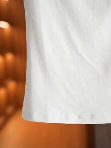 Franclia Women's 3D Floral Casual T-Shirt - White - View 6