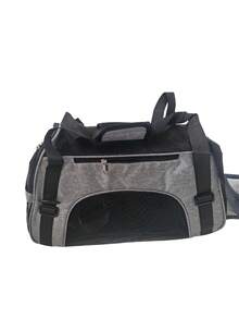 1pc Large Capacity Portable Pet Carrier Bag, Breathable & Fashionable For Outdoor Use With Small/Medium Cats & Dogs - Multicolor - View 6