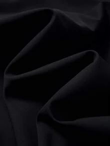 GlowEve CURVE Chân váy chữ A cạp cao cho nữ cỡ lớn, thanh lịch khi đi làm - màu đen - Xem 4