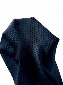 Maweii Women Plus Size V-Neck Mesh Blue No. 91 Pullover - Multicolor - View 5