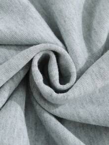 PAVTROS 男士复古运动街头风针织运动裤，松紧腰抽绳运动裤，针织运动裤，二合一针织运动裤，运动休闲条纹，做旧破洞街头风，仿腰带设计，复古运动混搭，Y2K/90年代复古风，街头风，休闲时尚，情侣装，节日礼物，男友礼物 - 灰色 - 查看 7