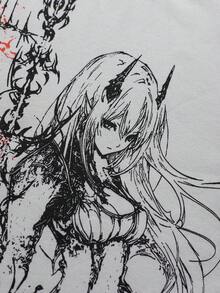 ROMWE MEN 男士休闲卡通印花短袖T恤 - 白色 - 查看 3