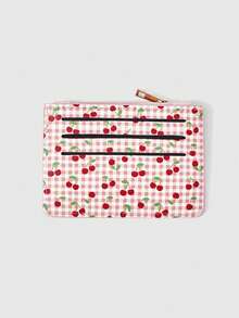 ROMWE Kawaii One Pack, Full Of Checked Cherry Pattern Card Bags - Multicolor 3 - View 2