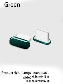 一款高品质铝合金防尘塞，适用于苹果15/16英寸手机，苹果16 Pro全金属Type-C接口，全覆盖，高光泽。 - 彩色 - 查看 13