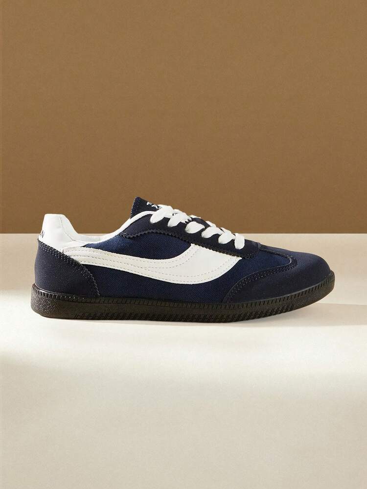 CUCCOO EASI Women's Fashionable Casual Commuting Versatile Comfortable Contrast Color Sneakers