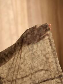 MOTF PREMIUM Quần ống rộng nữ thanh lịch, thoải mái, hơi xuyên thấu, kiểu dáng nghỉ dưỡng. - màu xanh lá - Xem 8