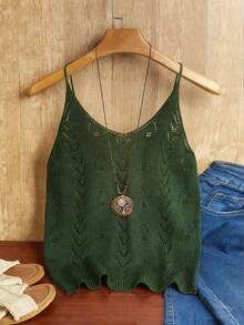 Franclia Áo len nữ - xanh quân đội - Xem 5