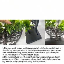 1棵逼真的盆栽塑料松树，带网状底座，翠绿仿真植物，适用于卧室、客厅、办公桌装饰、节日装饰、家居装饰、返校季房间装饰、学习用品 - 綠色 - 查看 3