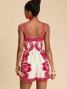 Travachic 女士梭织印花连体裤 - 彩色 - 查看 2